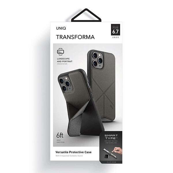 Uniq Transforma dėklas iPhone 12 Pro Max - pilkas - Image 7