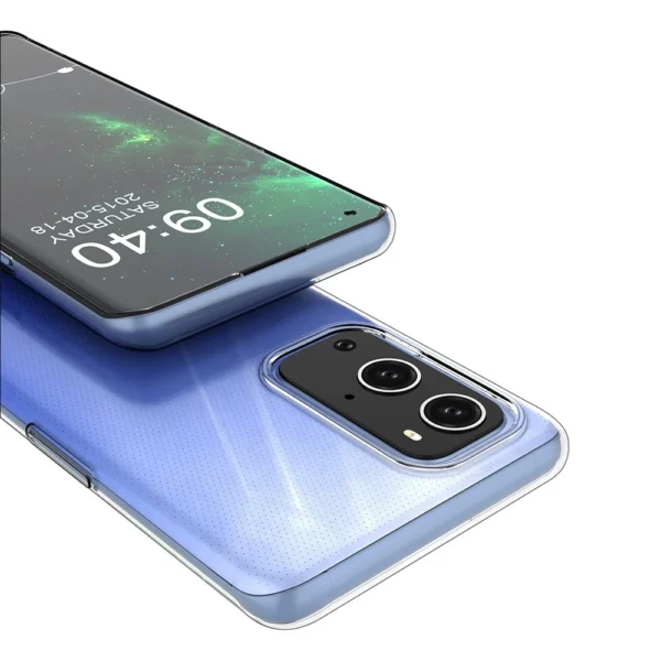 Ultra Clear 0.5 mm gelio TPU dėklas OnePlus 9 Pro skaidrus - Image 5
