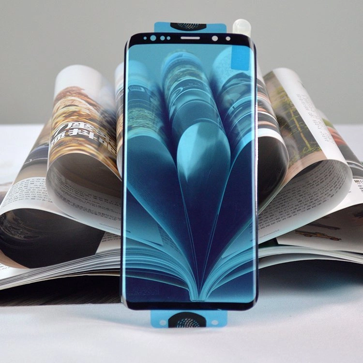 3D Edge Nano Flexi stiklo hibridinis pilnas ekrano apsauginis su rėmeliu Samsung Galaxy S21 Ultra 5G skaidrus - Image 10