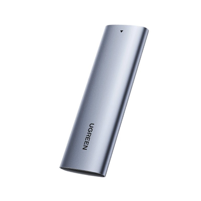 Ugreen M.2 SSD dėklas USB 3.2 Gen 2 diskui (SuperSpeed USB 10 Gbps) + USB Type C kabelis 0.5m pilkas (CM400 10902) - Image 10