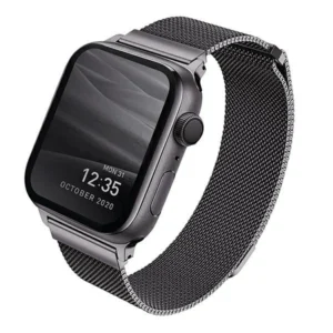 Uniq Dante Stainless Steel strap for Apple Watch 1/2/3/4/5/6/7/8/SE/SE2 38/40/41mm - graphite