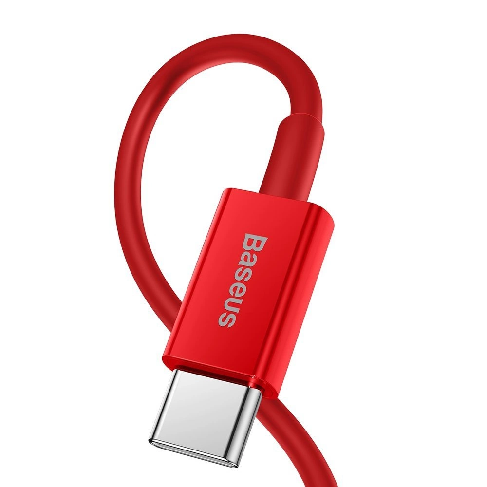 Baseus Superior Series USB-C / Lightning PD 20W laidas 1 m – raudonas - Image 3
