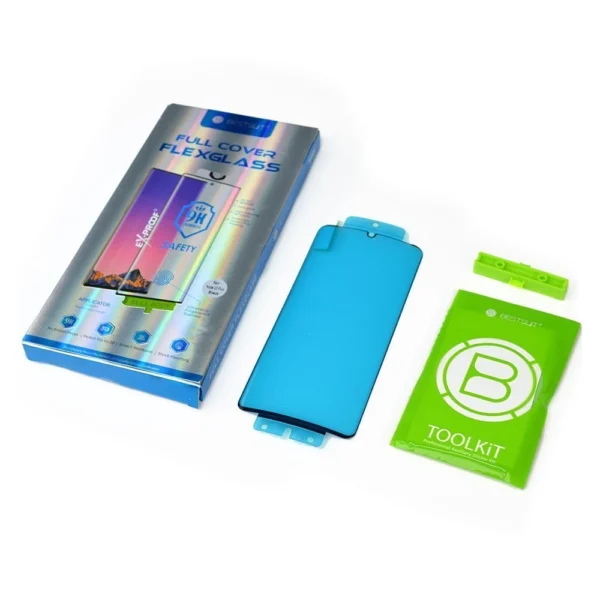 3D Edge Nano Flexi Glass hibridinis ekrano apsauginis stiklas su rėmeliu Xiaomi Mi 11 skaidrus - Image 20