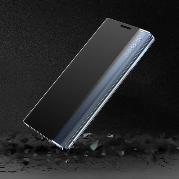 Sleep Case knygos tipo dėklas su Smart langeliu Xiaomi Redmi K40 Pro+ / K40 Pro / K40 / Poco F3 mėlynas - Image 7