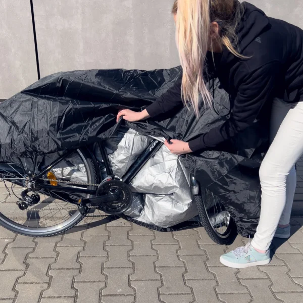 Atsparus vandeniui kepsninės, dviračio, lauko baldų uždangalas, XL juodas - Image 12