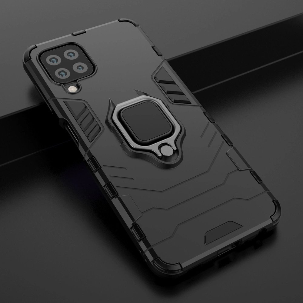 Ring Armor dėklas su stovu tvirtas, atsparus Samsung Galaxy A22 4G mėlynas - Image 8
