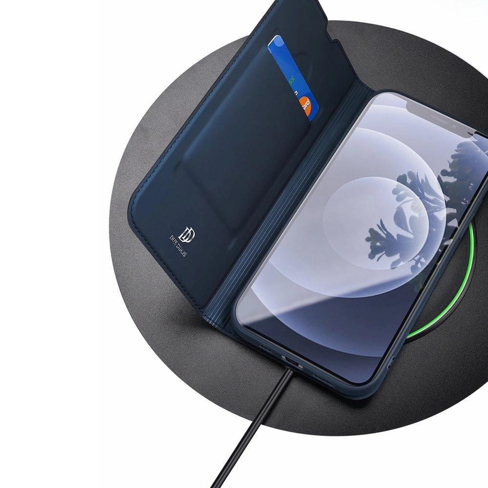 Dux Ducis Skin Pro dėklas knygutės tipo, iPhone 13 mini auksinis - Image 16