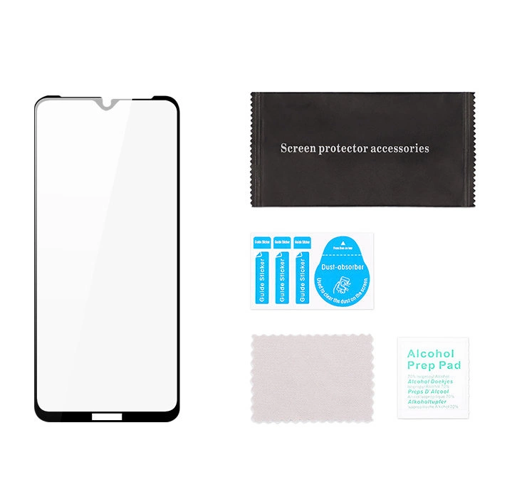 Dux Ducis 10D Grūdintas stiklas, visiškai dengiantis su rėmeliu, Nokia 1.4 permatomas (draugiškas dėklui) - Image 11