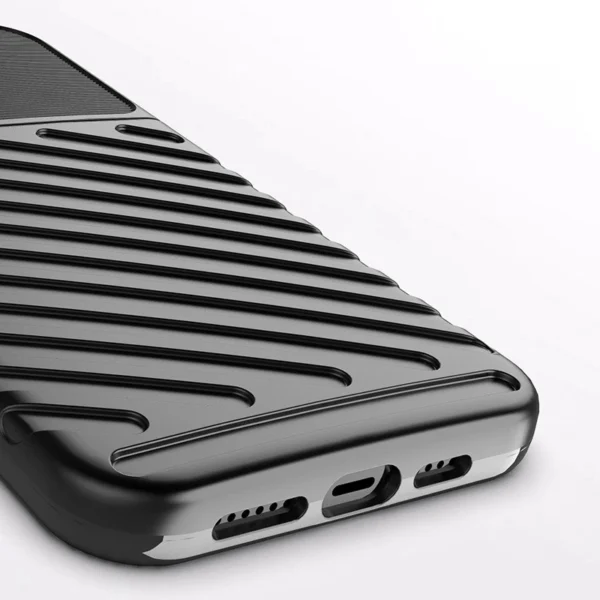 Thunder Case lankstus tvirtas dėklas TPU iPhone 13 Pro Max mėlynas - Image 11