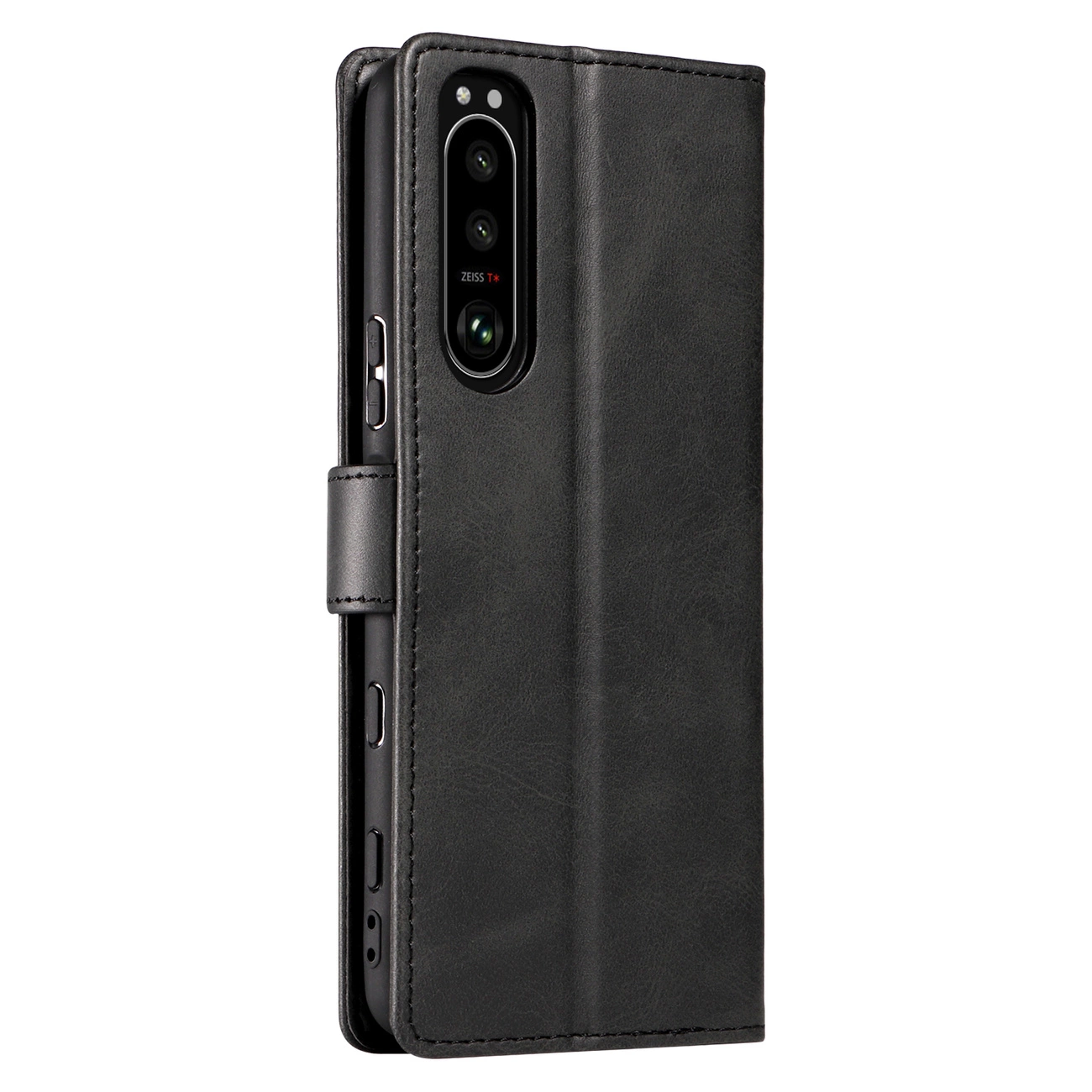 Magnet Case elegantiškas dėklas su volelės funkcija Sony Xperia 1 III juodas - Image 3