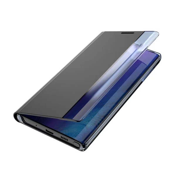 Sleep Case knygos tipo dėklas su Smart langeliu iPhone 13 Pro Max juodas - Image 4