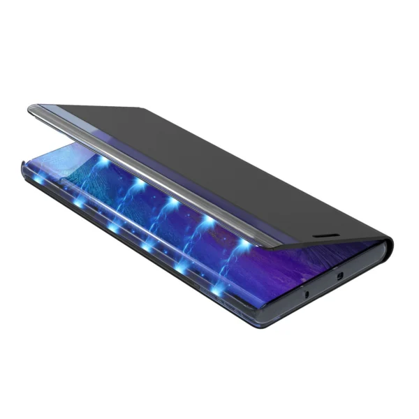 Sleep Case knygos tipo dėklas su Smart langeliu iPhone 13 Pro Max mėlynas - Image 7