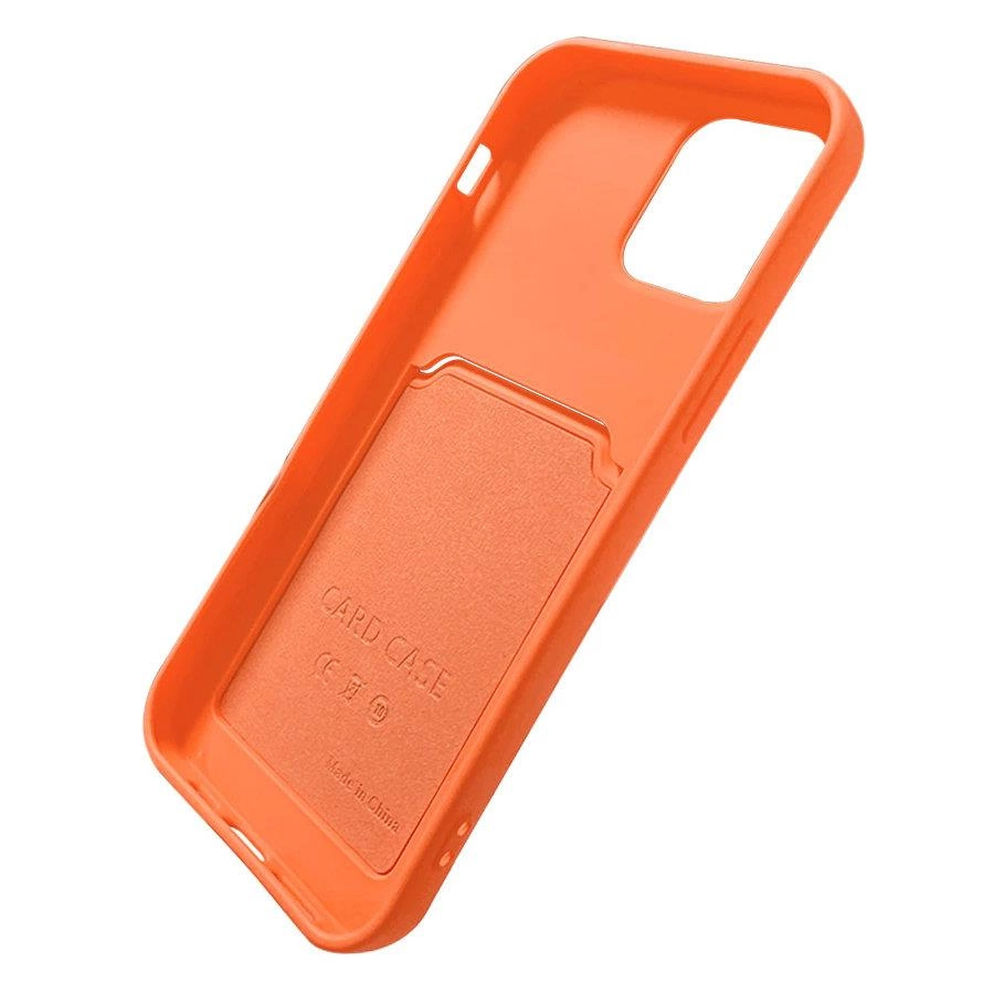 Card Case silikoninė piniginė su kortelės lizdu dokumentams Samsung Galaxy S21+ 5G (S21 Plus 5G) juoda - Image 6