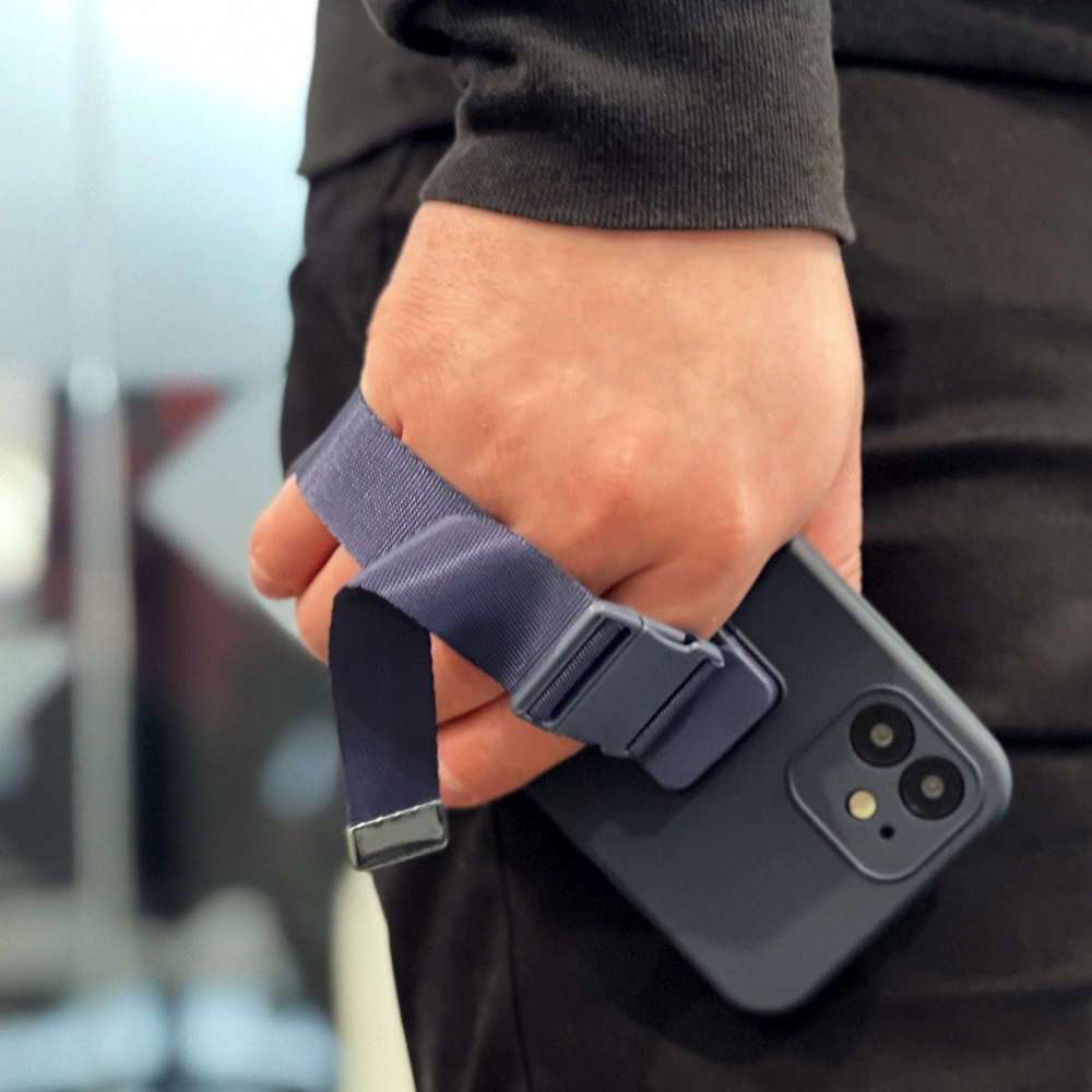 Rope case, gelinis dėklas su grandinėle, rankinės dirželio laikiklis, Samsung Galaxy S21 Ultra 5G tamsiai žalias - Image 18