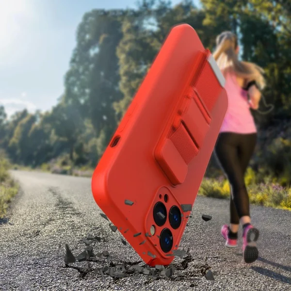 Rope case, gelinis dėklas su grandinėle, Xiaomi Redmi 10X 4G / Redmi Note 9 juodas - Image 6