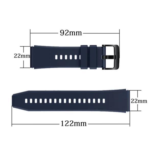 Strap One silikoninis riešo dirželis Huawei Watch GT 2 Pro žalias - Image 7