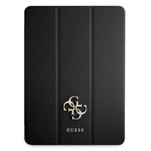 Guess Saffiano Collection case for iPad 12.9" 2021 Book Cover - black