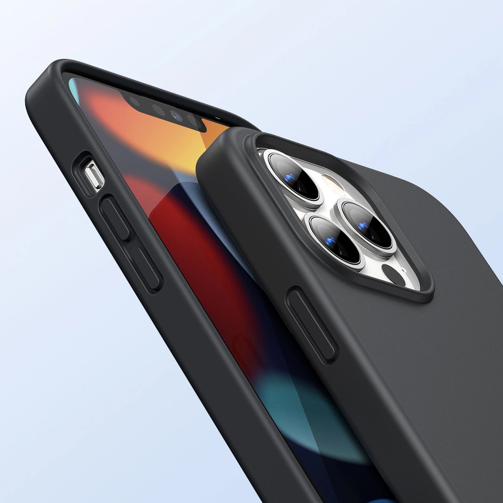 Ugreen apsauginis silikoninis dėklas iPhone 13 Pro - Juodas - Image 2