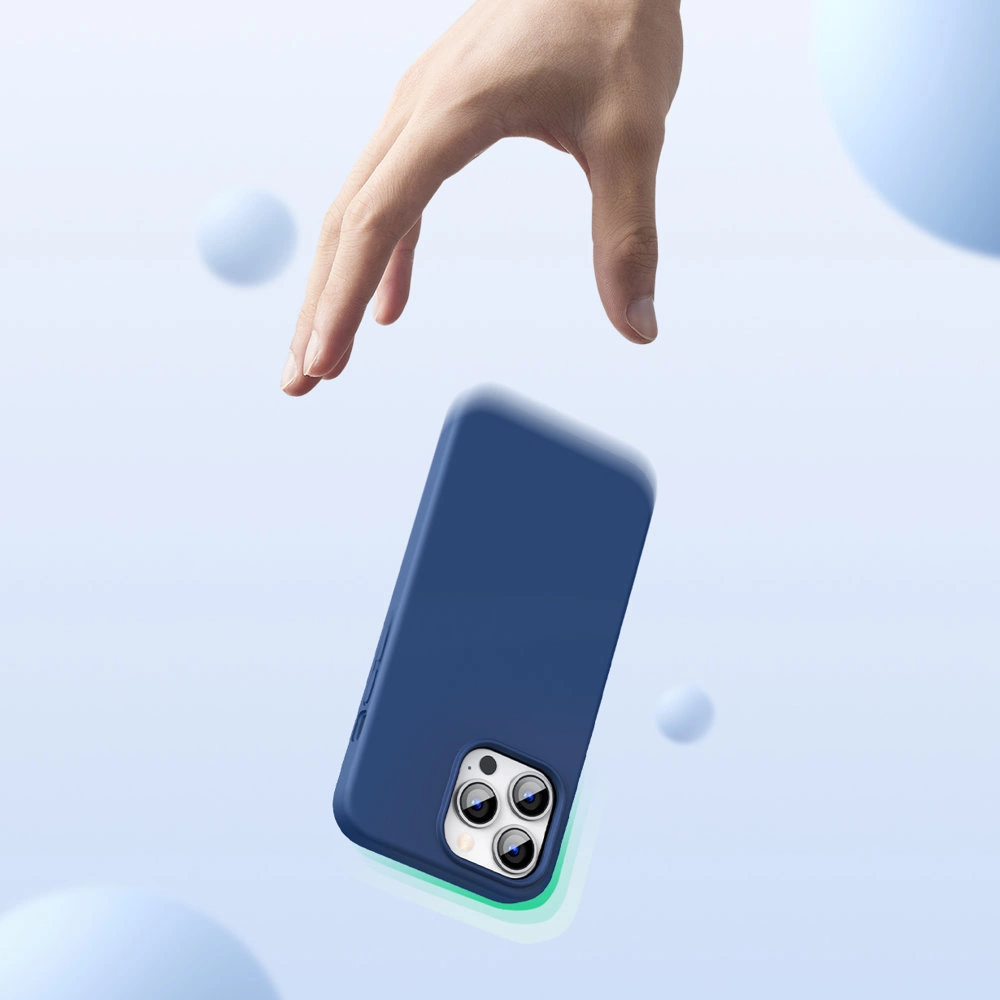 Ugreen apsauginis silikoninis dėklas iPhone 13 Pro - Mėlynas - Image 3