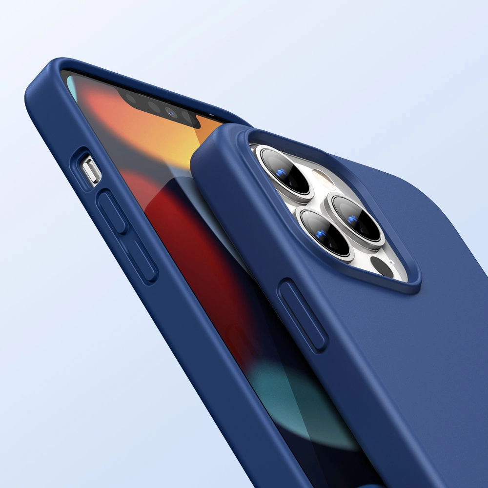 Ugreen apsauginis silikoninis dėklas iPhone 13 Pro Max - Mėlynas - Image 2