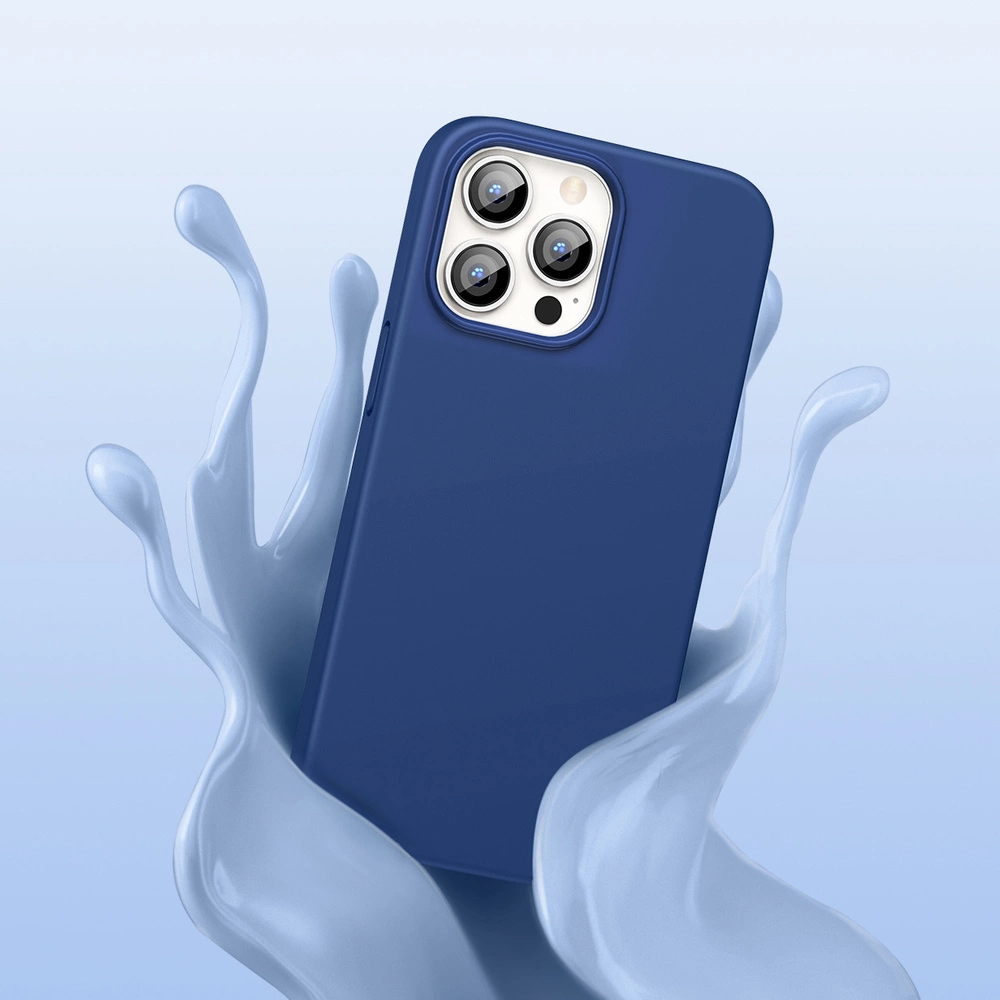 Ugreen apsauginis silikoninis dėklas iPhone 13 Pro Max - Mėlynas - Image 7