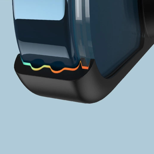 Ugreen Fusion Kickstand dėklas iPhone 13 Pro kietas dėklas su gelio rėmeliu ir stovėjimo funkcija - Juodas (90153) - Image 18