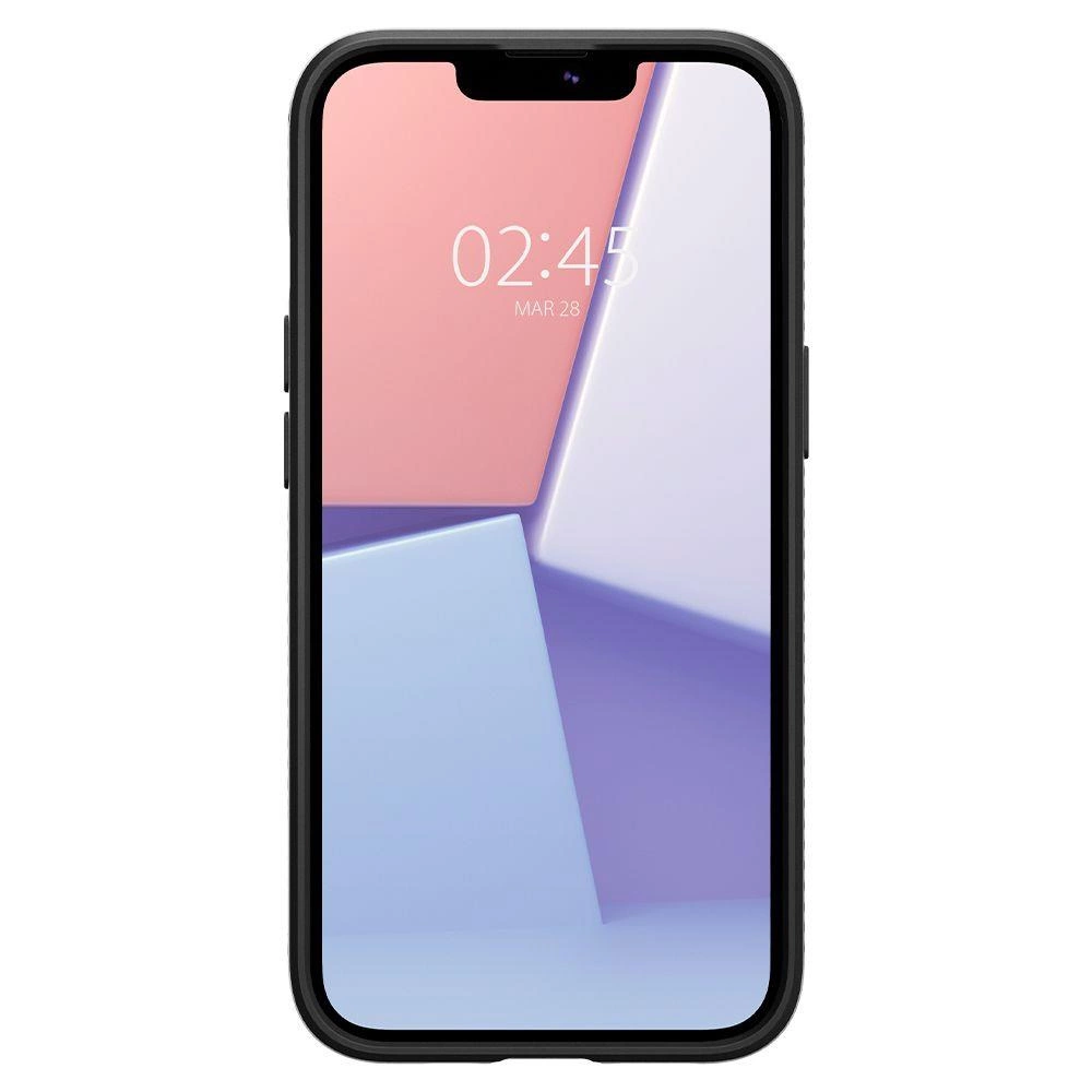 Spigen Liquid Air dėklas iPhone 13 mini - Matinis Juodas - Image 5