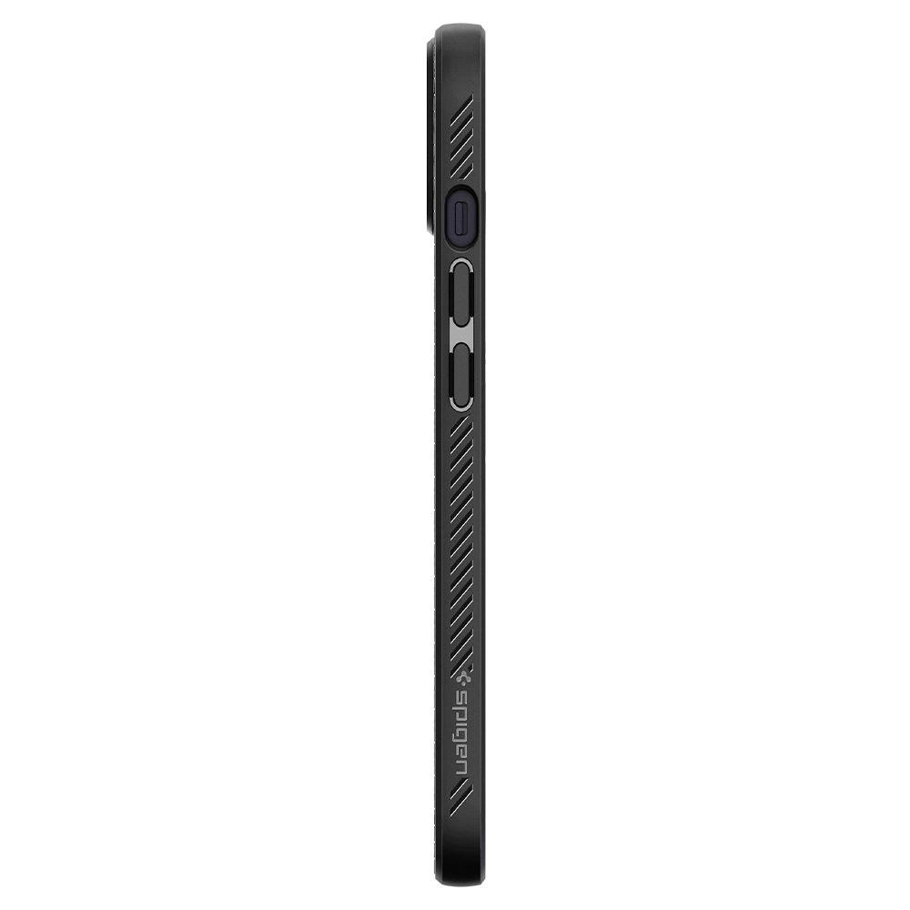 Spigen Liquid Air dėklas iPhone 13 mini - Matinis Juodas - Image 6