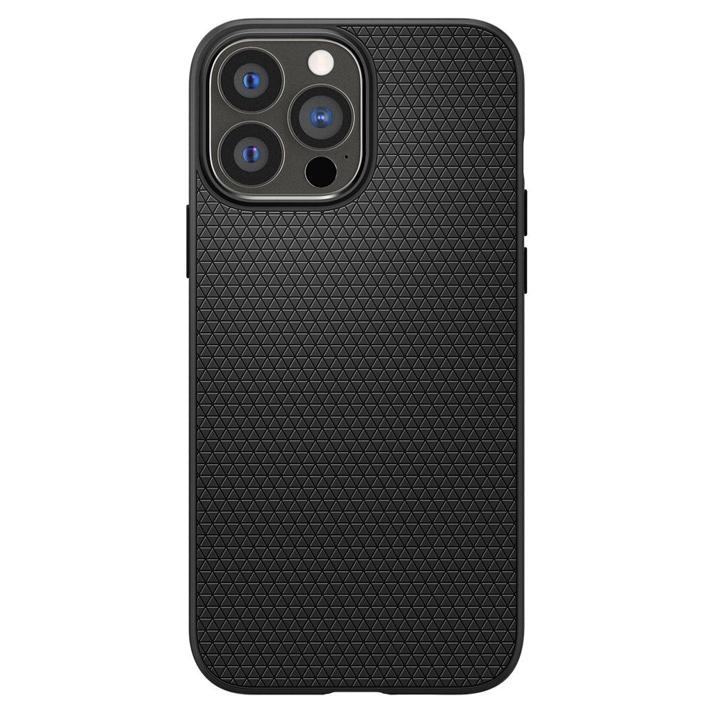 Spigen Liquid Air iPhone 13 Pro dėklas - matinė juoda - Image 10