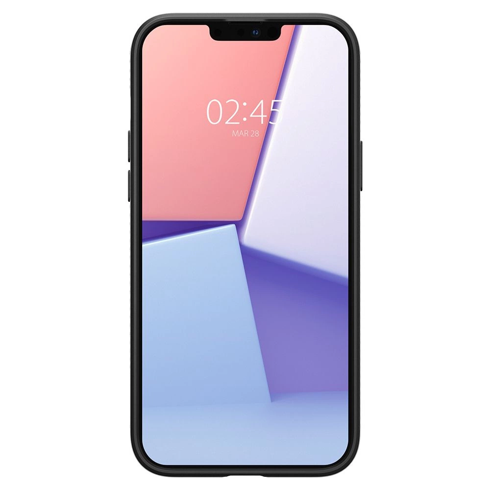 Spigen Liquid Air iPhone 13 Pro dėklas - matinė juoda - Image 11