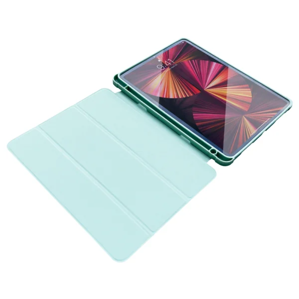 Stovas planšetės dėklas Smart Cover iPad Pro 12,9'' 2021/2020 su stovu, žalias - Image 5