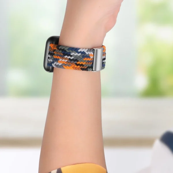 Austa audinio apyrankė Apple Watch 38 / 40 / 41 mm – juoda - Image 2