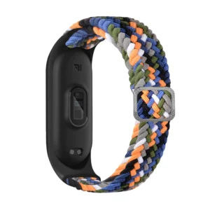 Strap Fabric replacement band strap for Xiaomi Mi Band 6 / 5 / 4 / 3 braided cloth bracelet multicolour