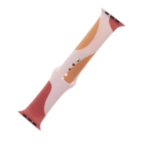 Strap Moro Band for Apple Watch Ultra / 9 / 8 / 7 / 6 / SE / 5 / 4 / 3 / 2 (49mm / 45mm / 44mm / 42mm) Silicone Strap Watch Bracelet Pattern 2