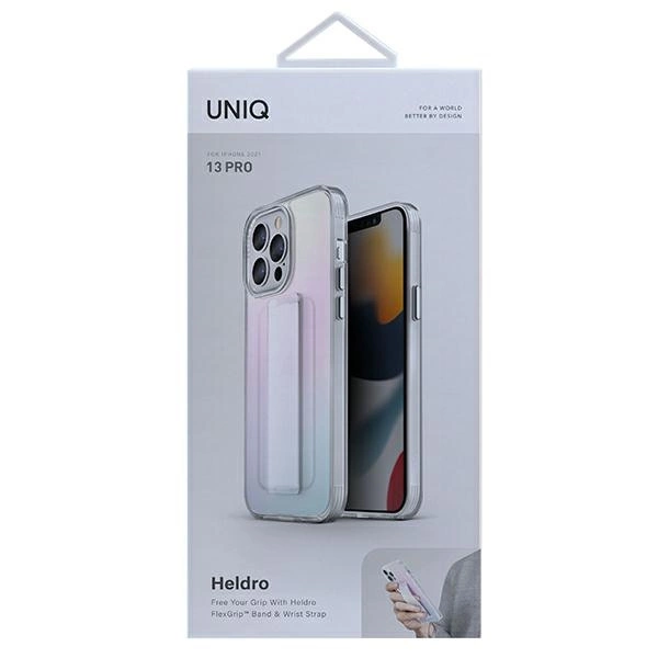 Uniq Heldro dėklas iPhone 13 Pro / iPhone 13 – vaivorykštinis - Image 7