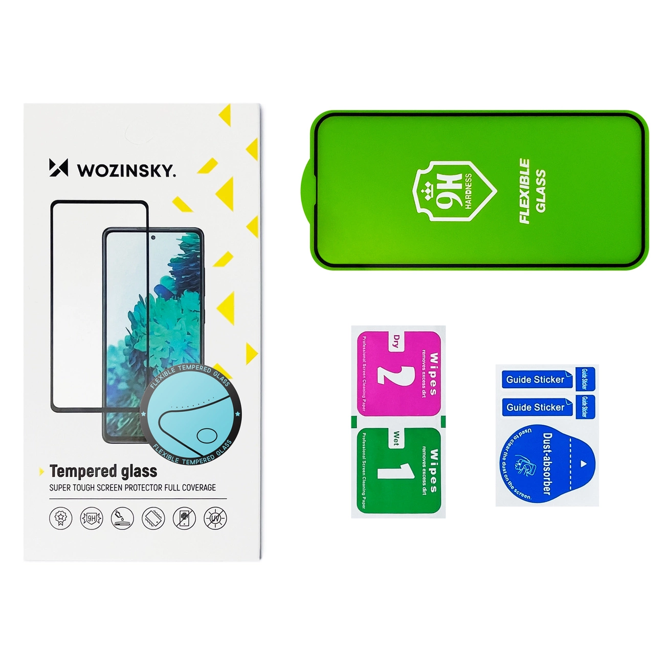 Full Cover Flexi Nano stiklo plėvelė Grūdintas stiklas su Moto G60s rėmeliu - Image 9