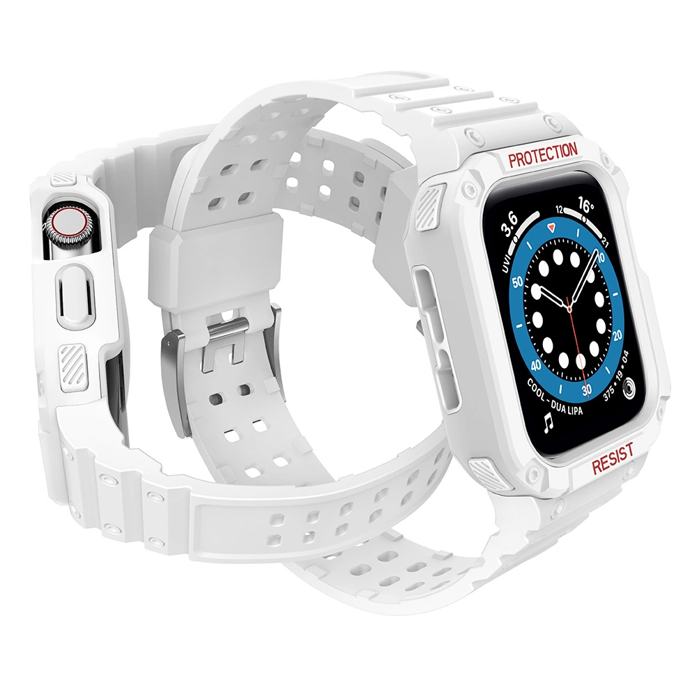 Protect dirželio juosta Apple Watch 38/40/41mm Armored Case – balta - Image 3