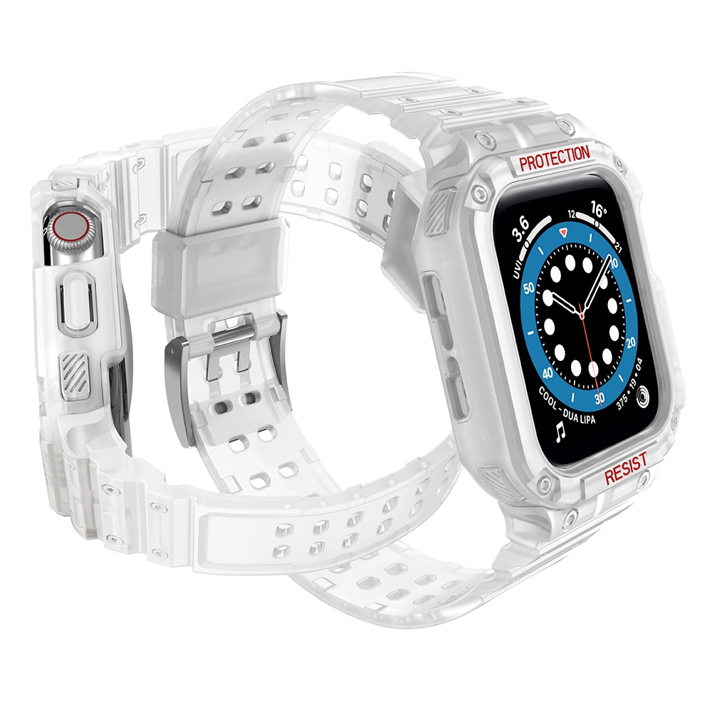 Protect dirželio juosta Apple Watch 38/40/41mm Armored Case – permatoma - Image 3