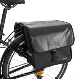 Wozinsky bicycle pannier double 28 l black (WBB34BK)