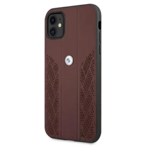 1" / Xr czerwony/red hardcase Leather Curve Perforate