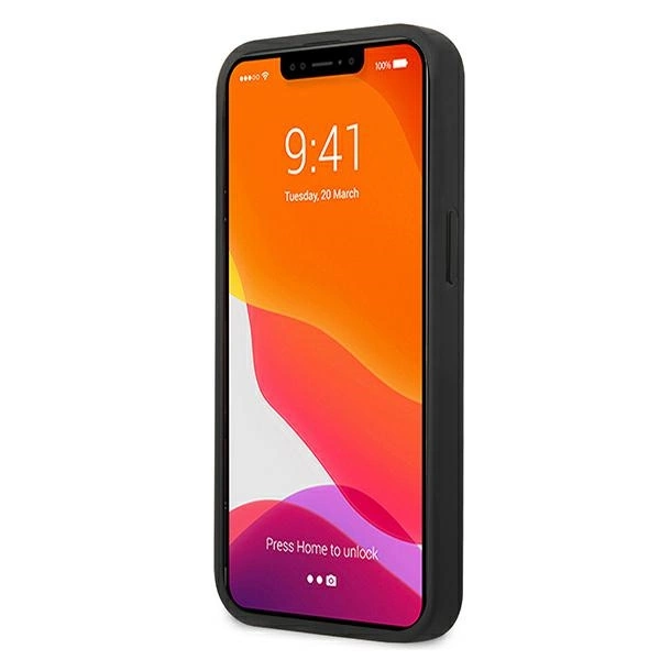 Mercedes MEHCP13SCDONA iPhone 13 mini 5,4" tamsiai mėlynas kietasis dėklas Odinis perforuotas plotas - Image 5