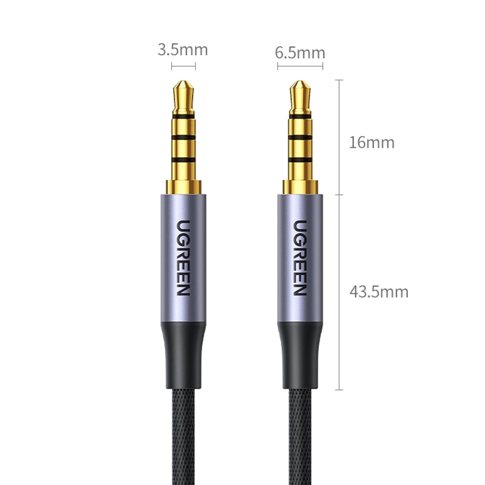 Ugreen AV183 20785 kabelis 3,5 mm mini jungtis / 3,5 mm mini jungtis 3 m - pilkas - Image 9