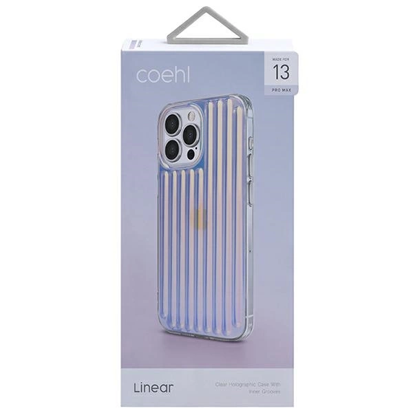 Uniq Coehl Linear dėklas iPhone 13 Pro Max - vaivorykštinis - Image 2