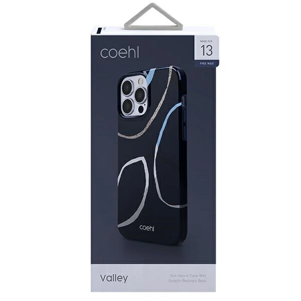 Uniq Coehl Valley dėklas iPhone 13 Pro Max - tamsiai mėlynas - Image 2