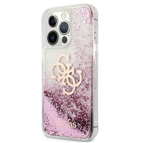 7" różowy/pink hardcase 4G Big Liquid Glitter