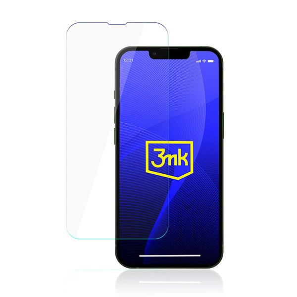 Grūdinto stiklo ekrano apsauga iPhone 13 mini hybrid flexi 7H, 3mk FlexibleGlass serija - Image 2