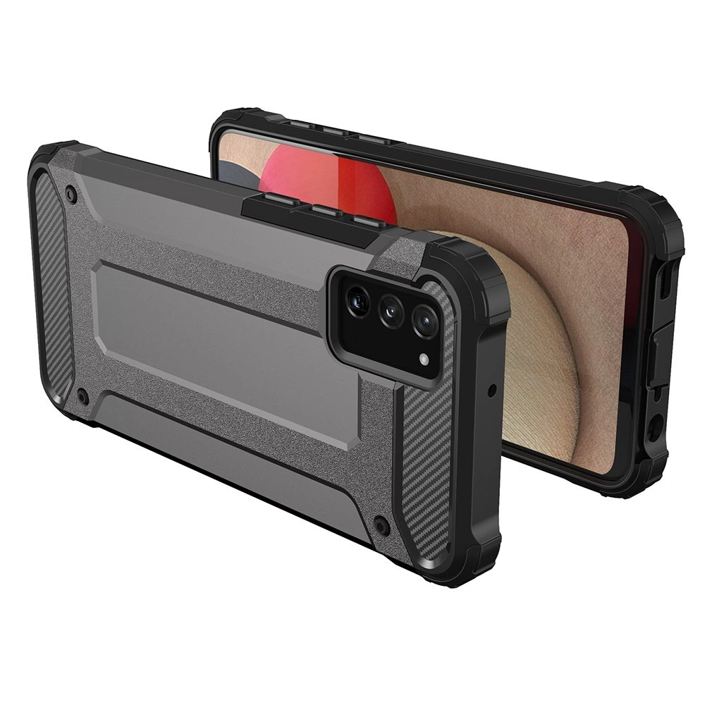 Hybrid Armor Case Tough Rugged dėklas Samsung Galaxy A03s juodas - Image 3