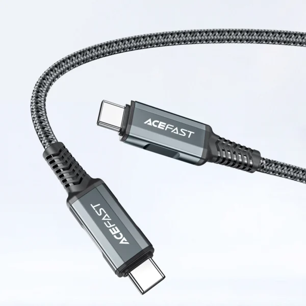 Acefast 2in1 įkroviklis GaN 65W USB Type-C / USB, HDMI adapteris 4K 60Hz (rinkinys su kabeliu) juodas (A17 black) - Image 7