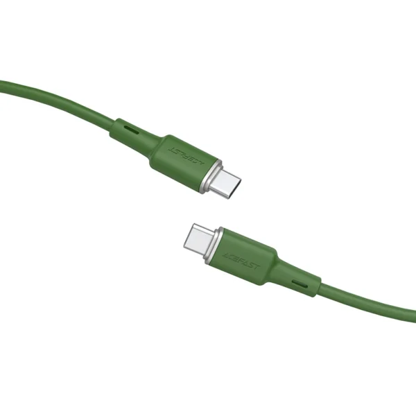 Acefast C2-03-CC USB-C - USB-C PD QC kabelis 60W 3A 480Mb/s 1,2 m - žalias - Image 2