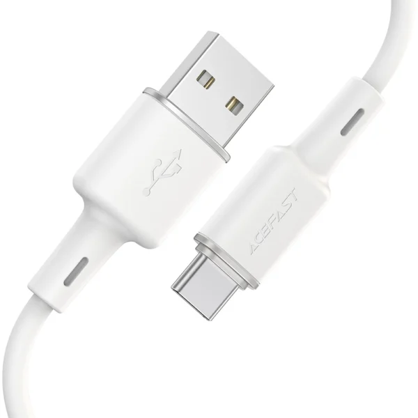 Acefast USB kabelis - USB Type-C 1,2 m, 3A baltas (C2-04 white) - Image 7